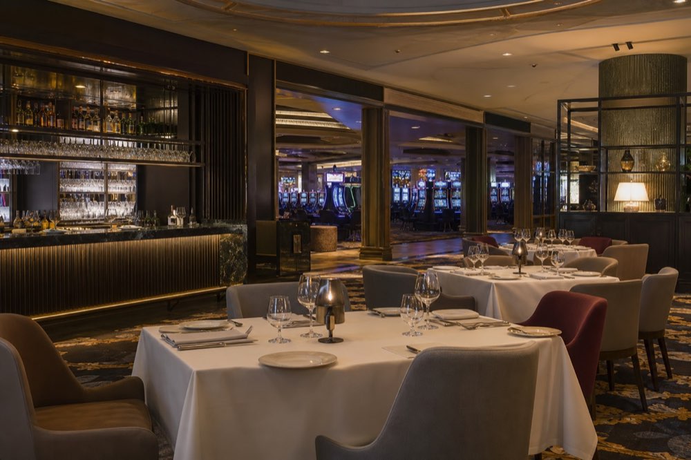 Restauracja przy salonie gier